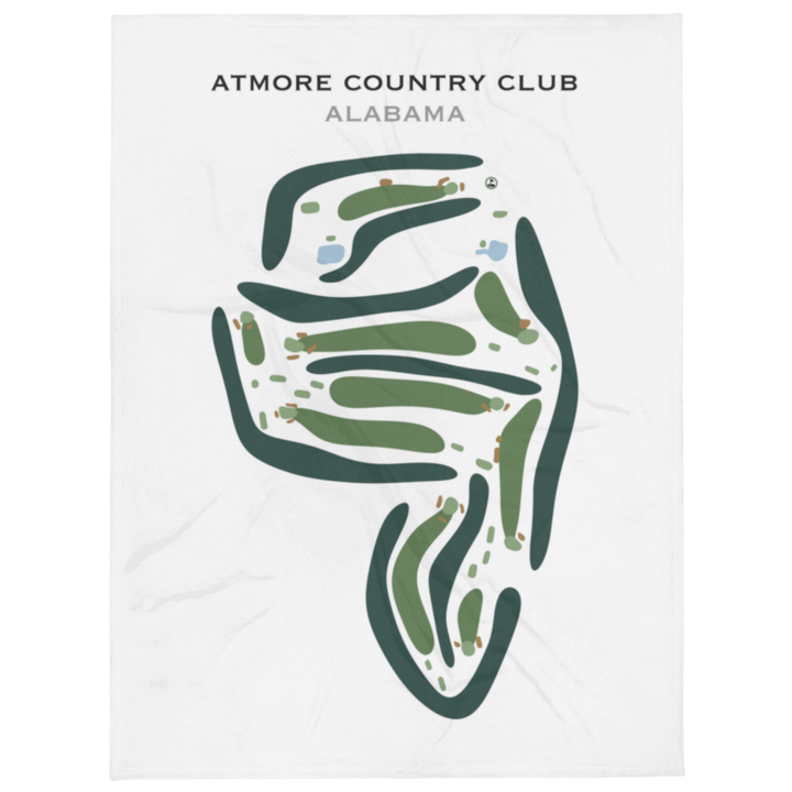 Atmore Country Club, Alabama - Printed Golf Course