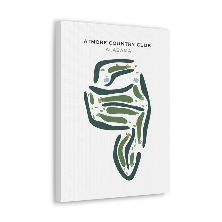 Atmore Country Club, Alabama - Printed Golf Course