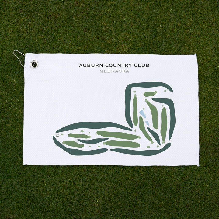 Auburn Country Club, Nebraska - Printed Golf Courses