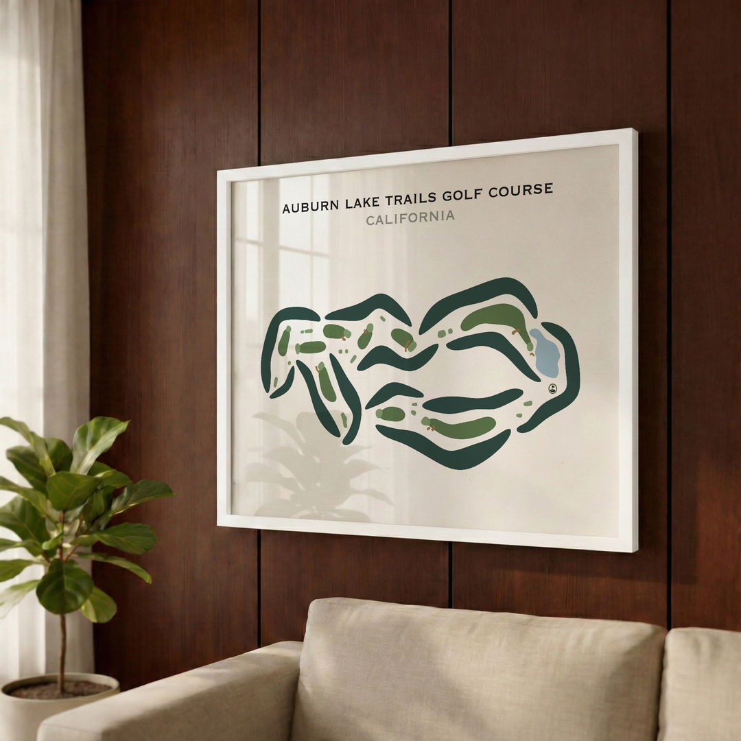Auburn Lake Trails Golf Course, California - Printed Golf Courses