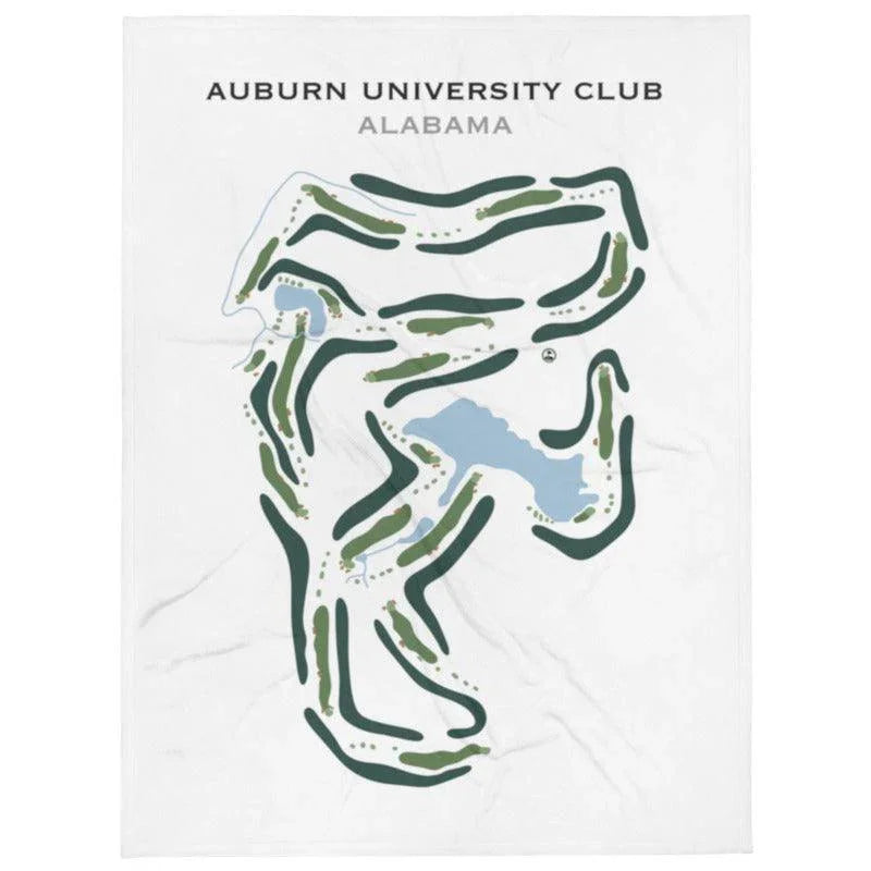Buy the best printed golf course Auburn University Club, Alabama Golf