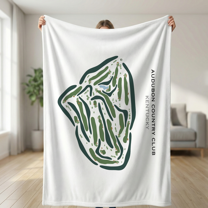 Audubon Country Club, Kentucky - Printed Golf Courses
