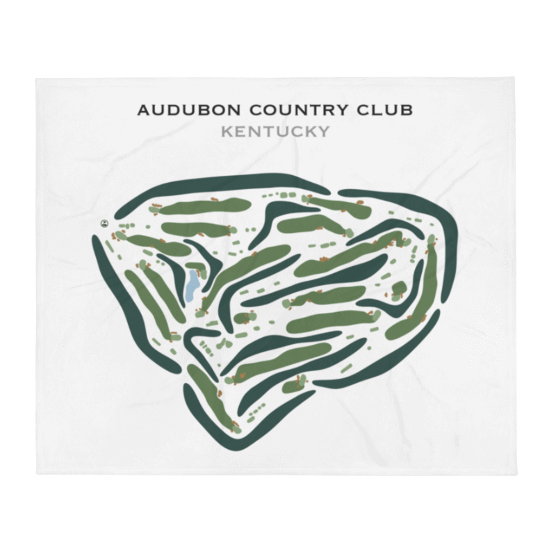 Audubon Country Club, Kentucky - Printed Golf Courses