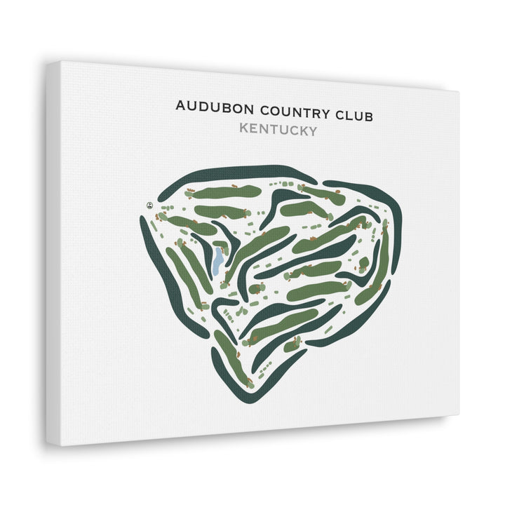 Audubon Country Club, Kentucky - Printed Golf Courses