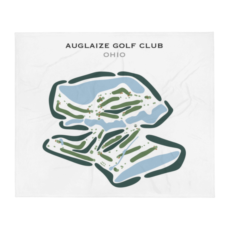 Auglaize Golf Club, Ohio - Printed Golf Courses