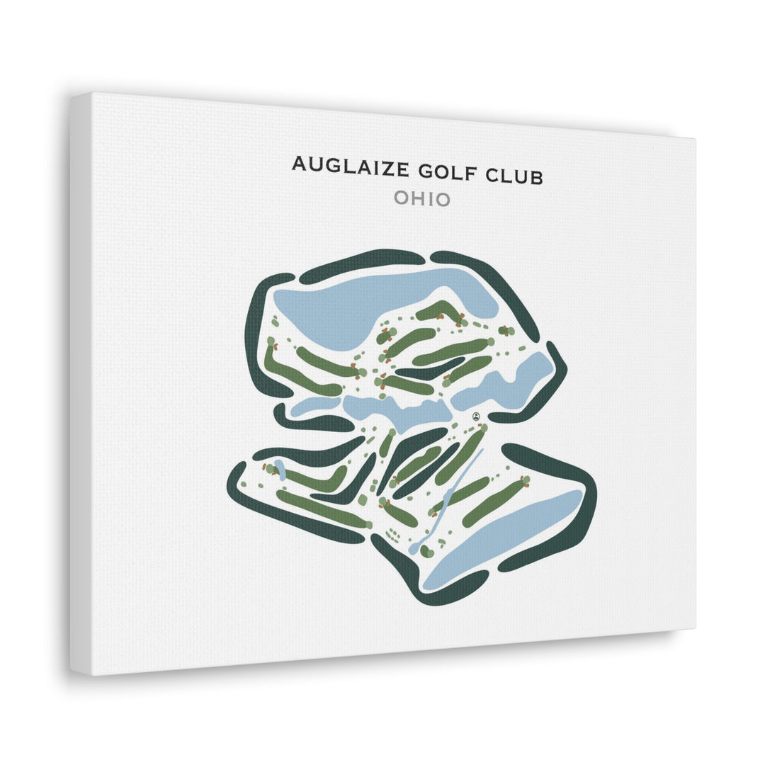 Auglaize Golf Club, Ohio - Printed Golf Courses