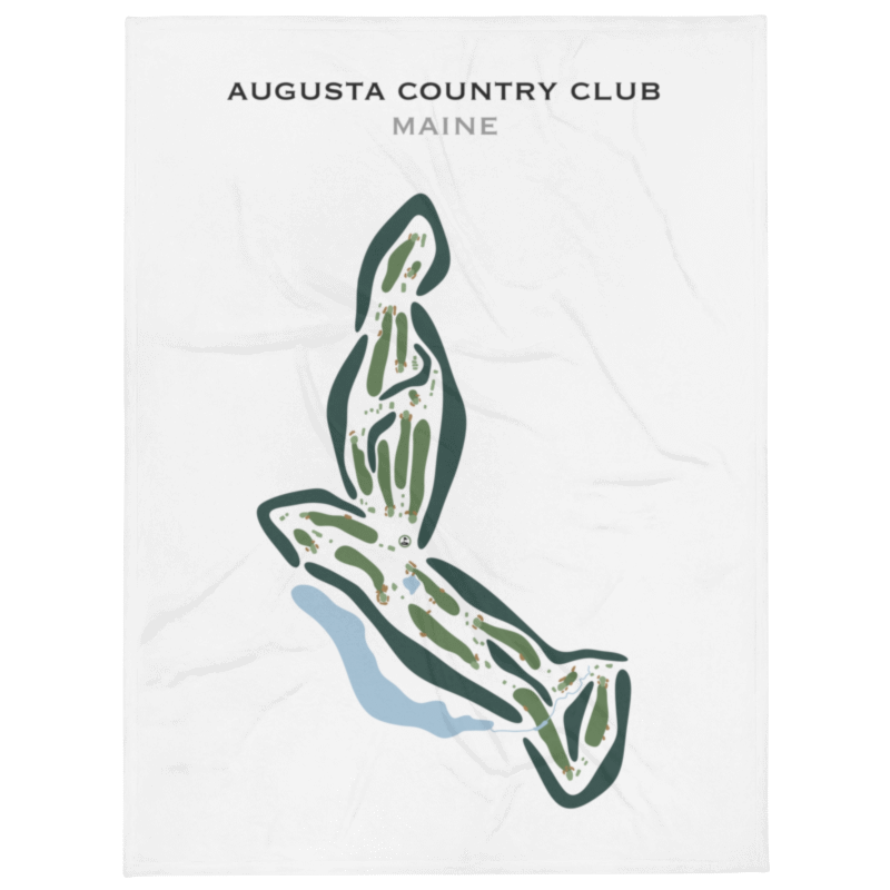 Augusta Country Club, Maine - Printed Golf Courses