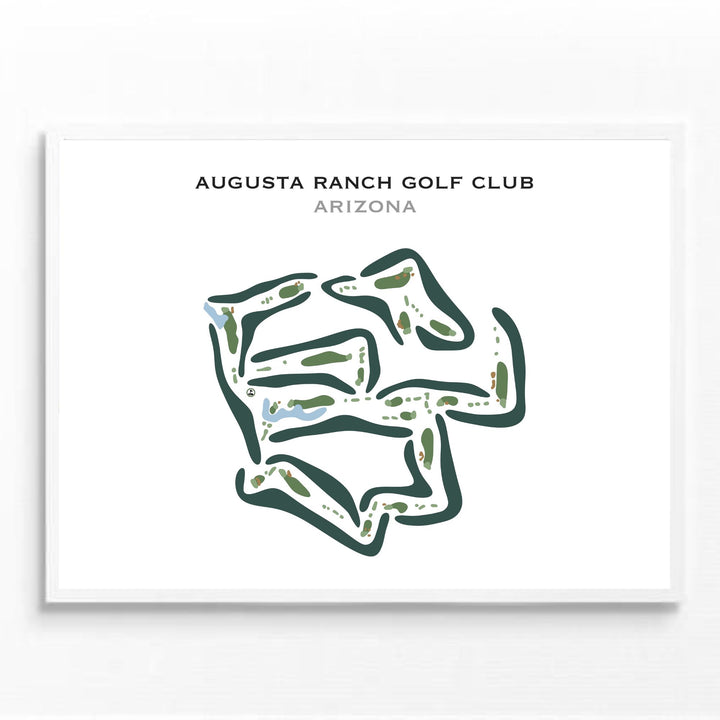 Augusta Ranch Golf Club, Arizona - Printed Golf Courses