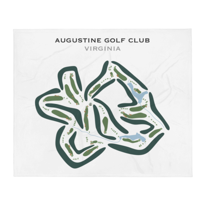 Augustine Golf Club, Virginia - Printed Golf Courses