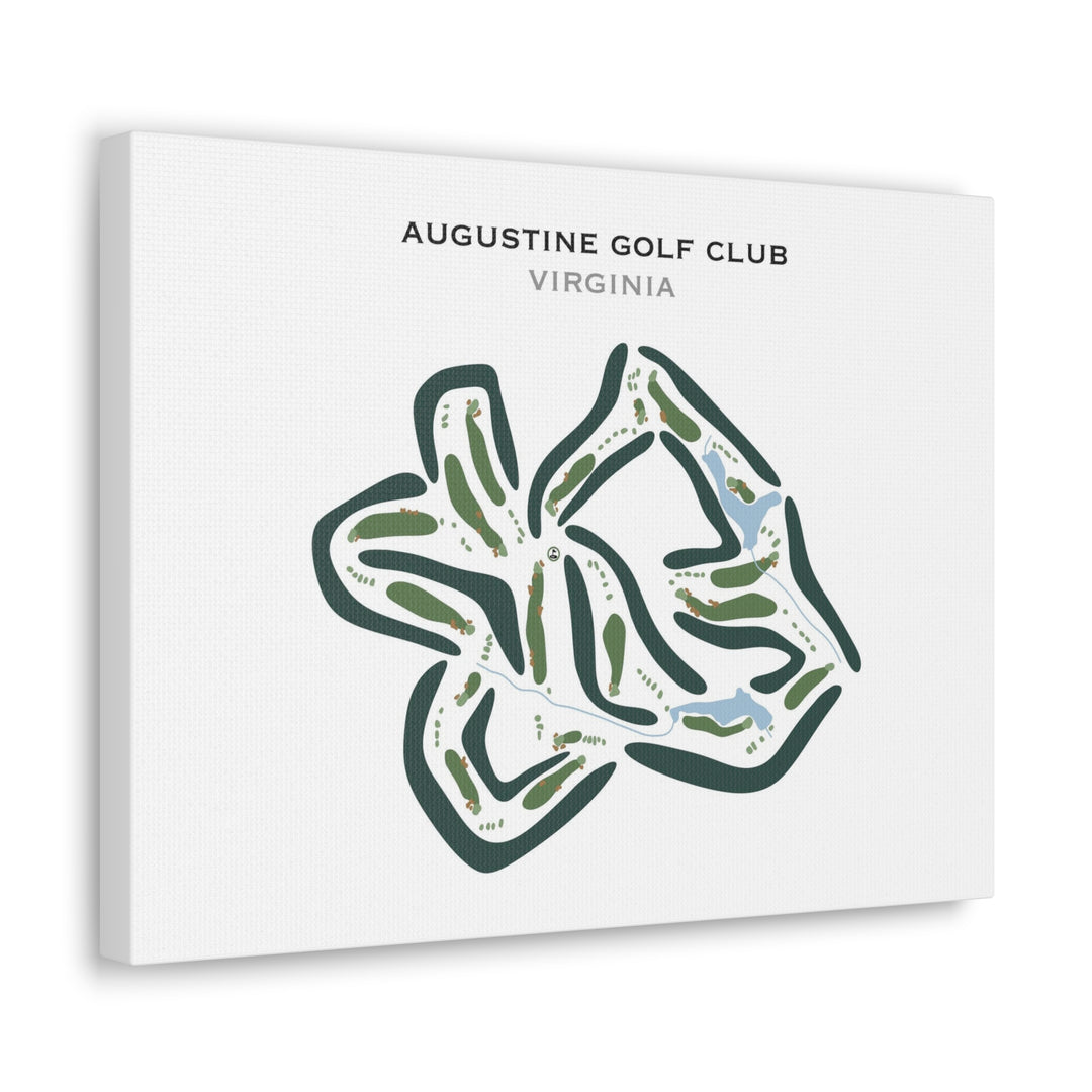 Augustine Golf Club, Virginia - Printed Golf Courses