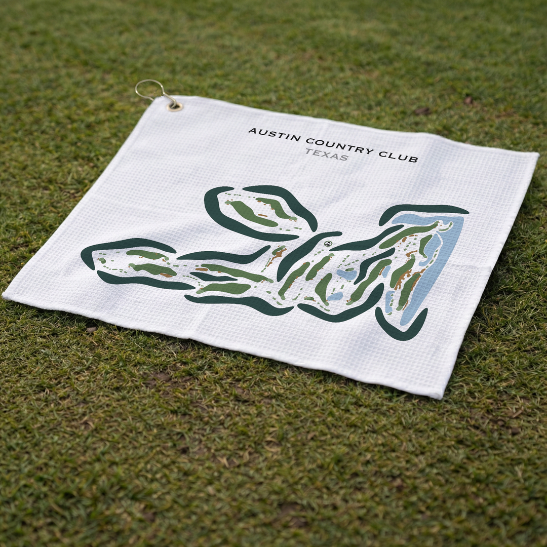 Austin Country Club, Texas - Printed Golf Courses