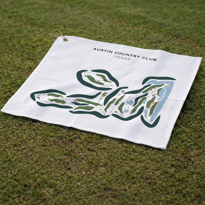 Austin Country Club, Texas - Printed Golf Courses