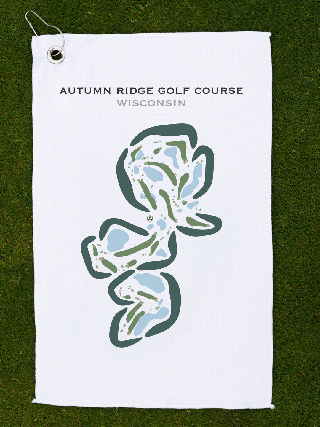 Autumn Ridge Golf Course, Wisconsin - Printed Golf Courses