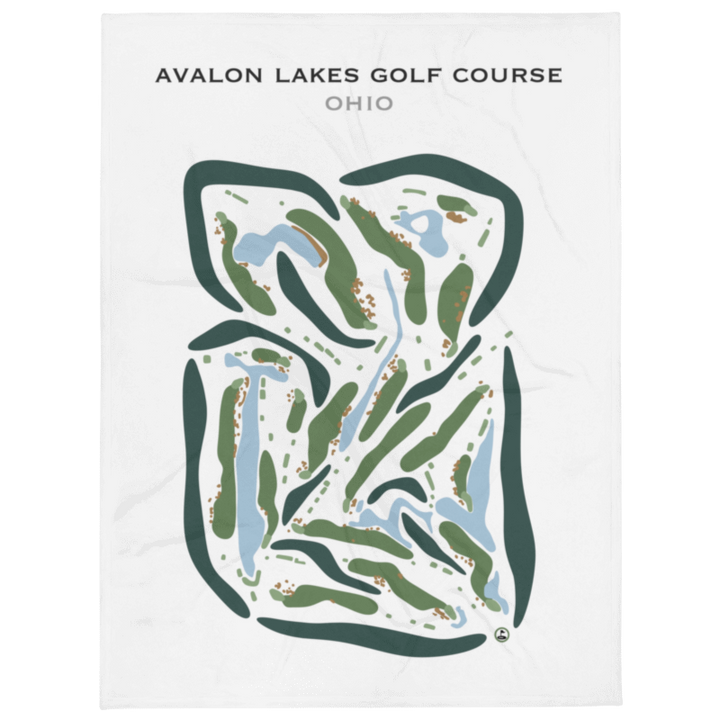 Avalon Lakes Golf Course, Ohio - Printed Golf Courses