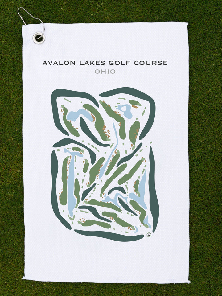 Avalon Lakes Golf Course, Ohio - Printed Golf Courses