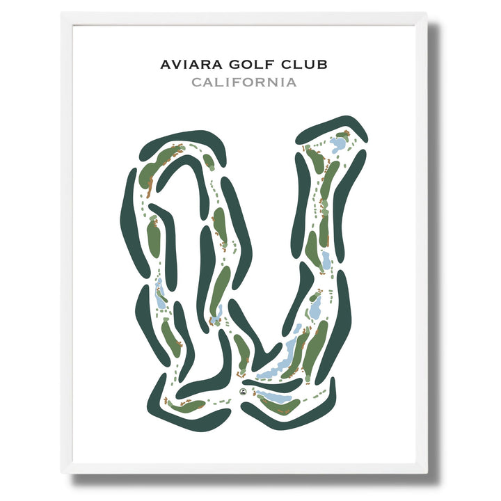 Aviara Golf Club, California - Printed Golf Courses