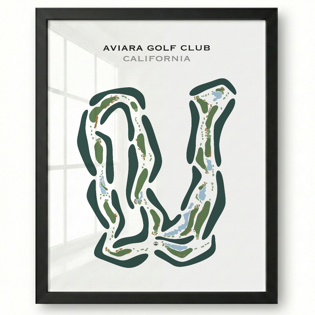 Aviara Golf Club, California - Printed Golf Courses