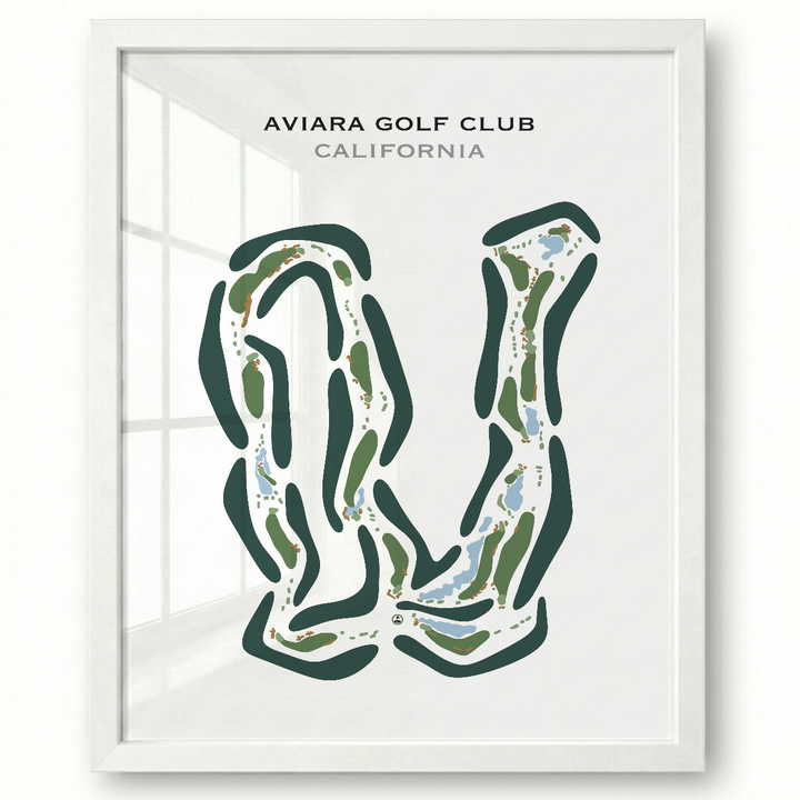 Aviara Golf Club, California - Printed Golf Courses