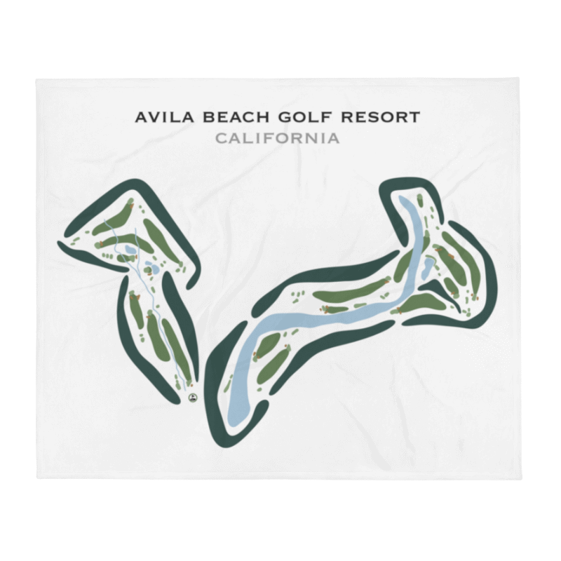 Avila Beach Golf Resort, California - Printed Golf Courses