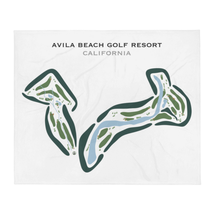 Avila Beach Golf Resort, California - Printed Golf Courses