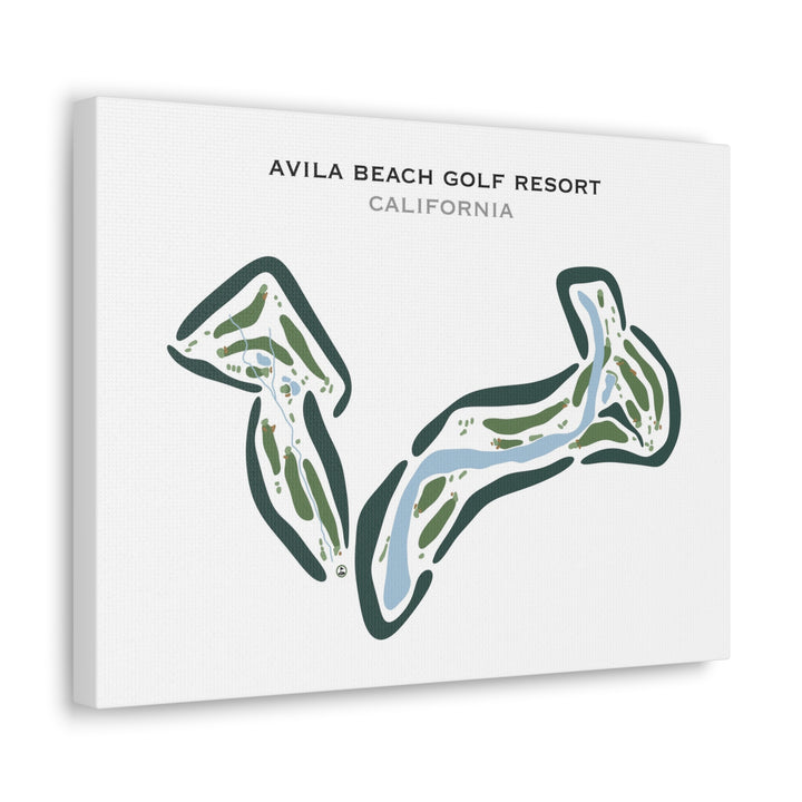 Avila Beach Golf Resort, California - Printed Golf Courses