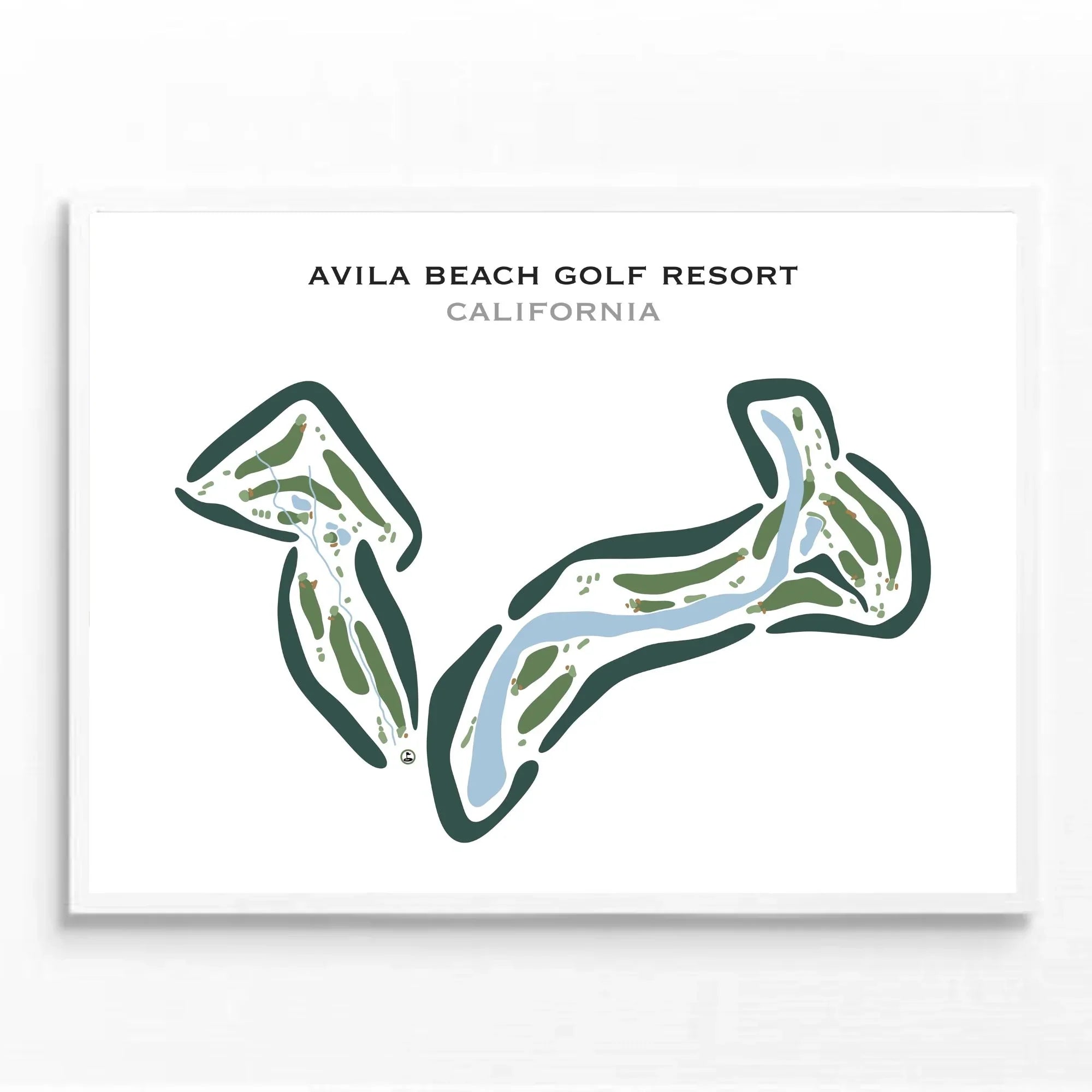 Buy the best printed golf course Avila Beach Golf Resort, California