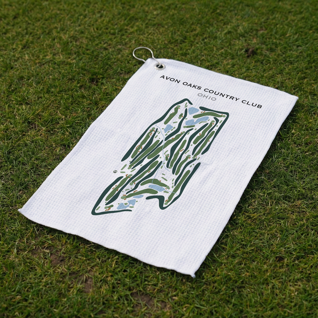 Avon Oaks Country Club, Ohio - Printed Golf Courses