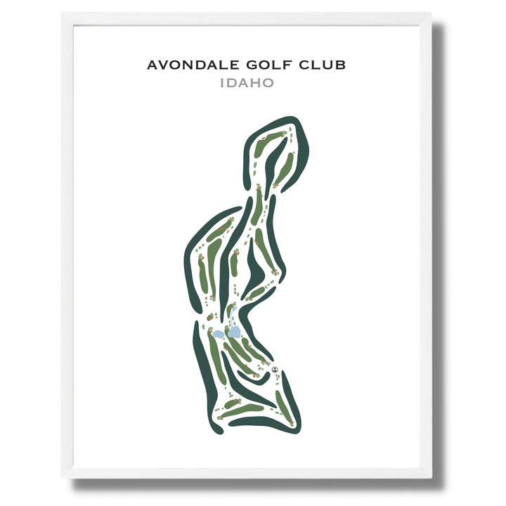 Avondale Golf Club, Idaho - Printed Golf Courses