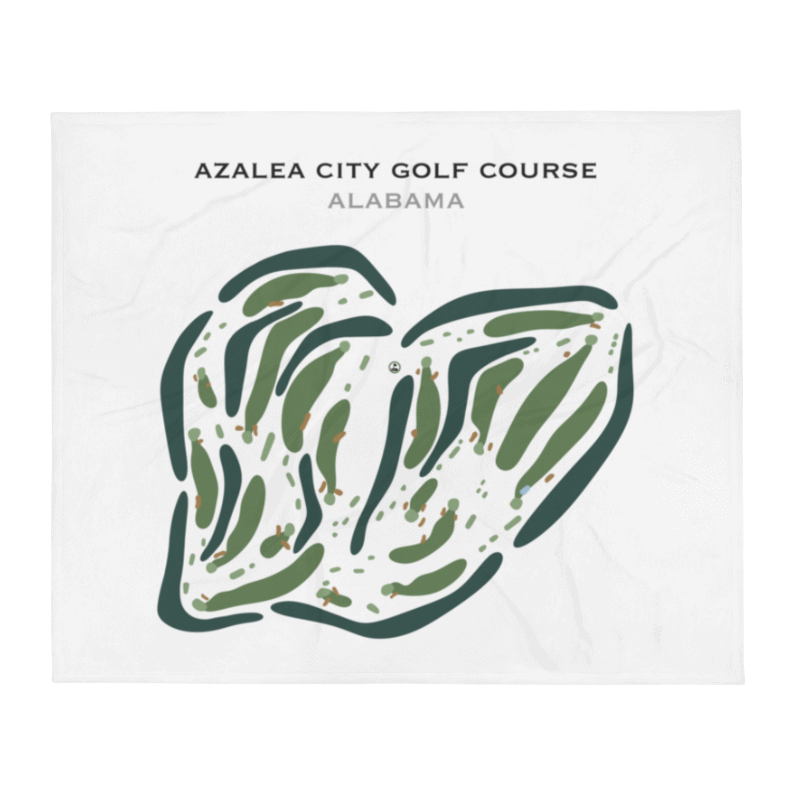 Azalea City Golf Course, Alabama - Printed Golf Courses