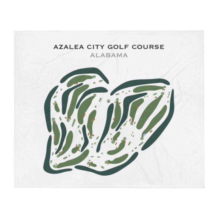 Azalea City Golf Course, Alabama - Printed Golf Courses