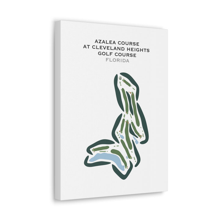 Azalea Course at Cleveland Heights Golf Club, Florida - Printed Golf Courses