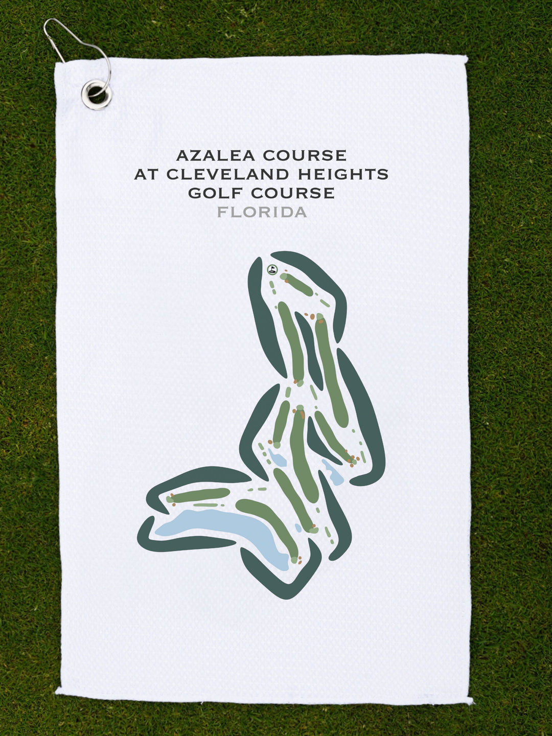 Azalea Course at Cleveland Heights Golf Club, Florida - Printed Golf Courses