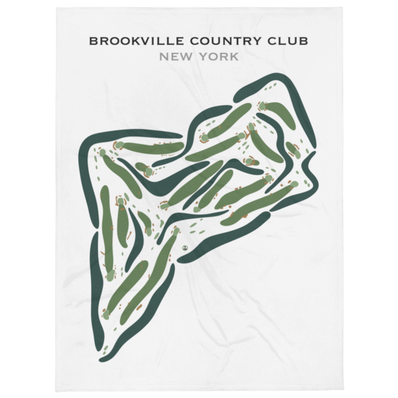 Brookville Country Club, New York - Printed Golf Courses