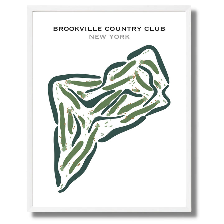 Brookville Country Club, New York - Printed Golf Courses