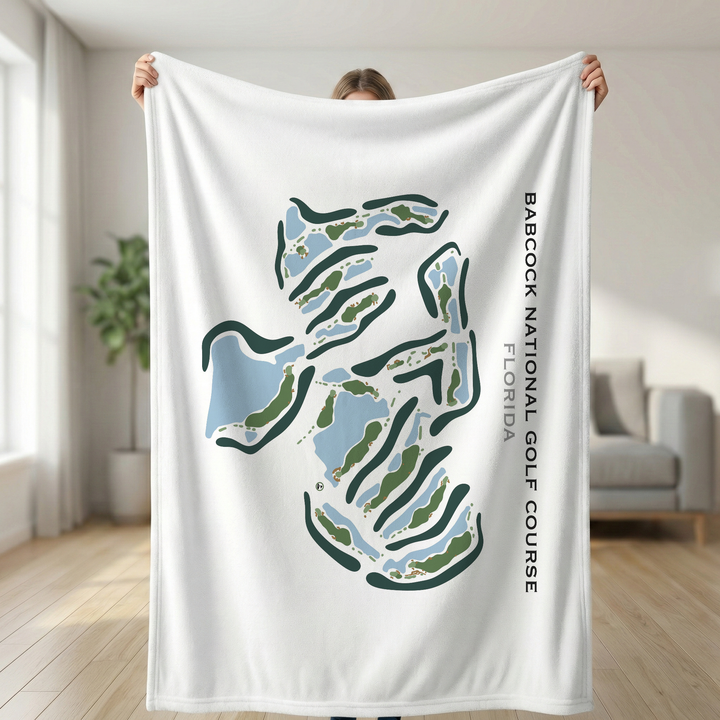 Babcock National Golf Course, Florida - Printed Golf Course