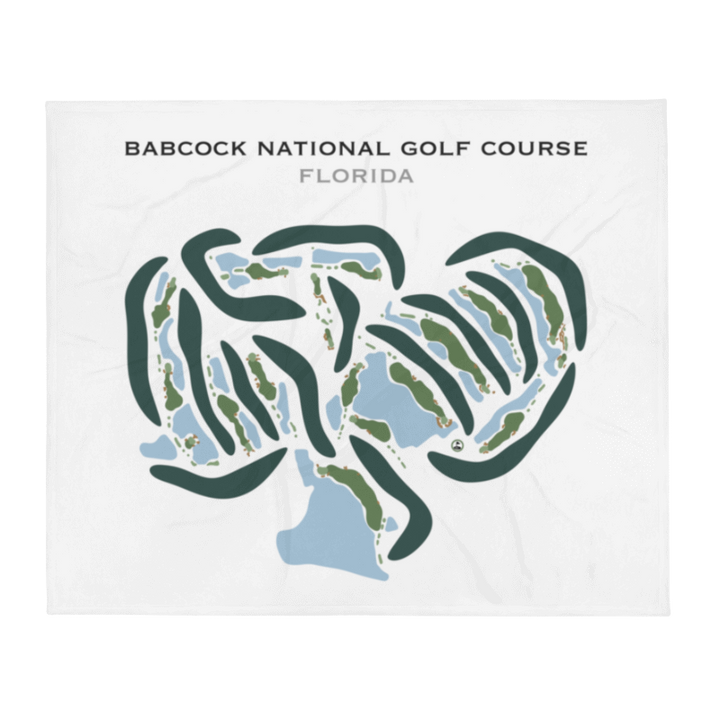 Babcock National Golf Course, Florida - Printed Golf Courses