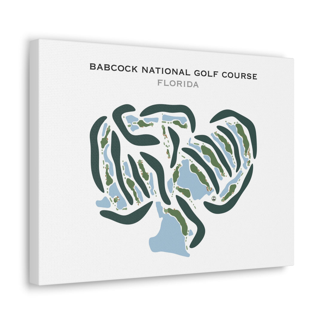 Babcock National Golf Course, Florida - Printed Golf Courses