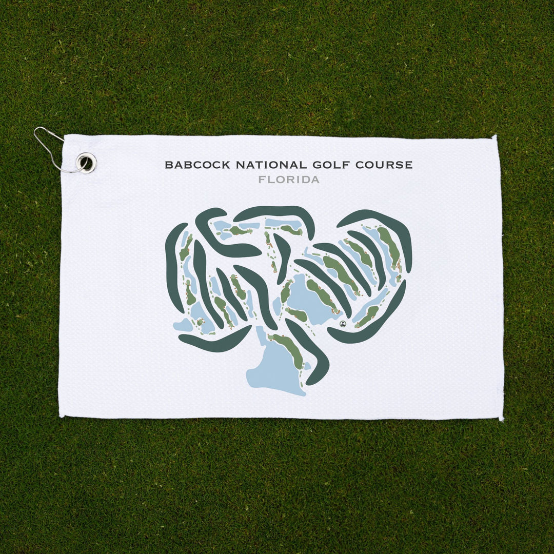 Babcock National Golf Course, Florida - Printed Golf Courses