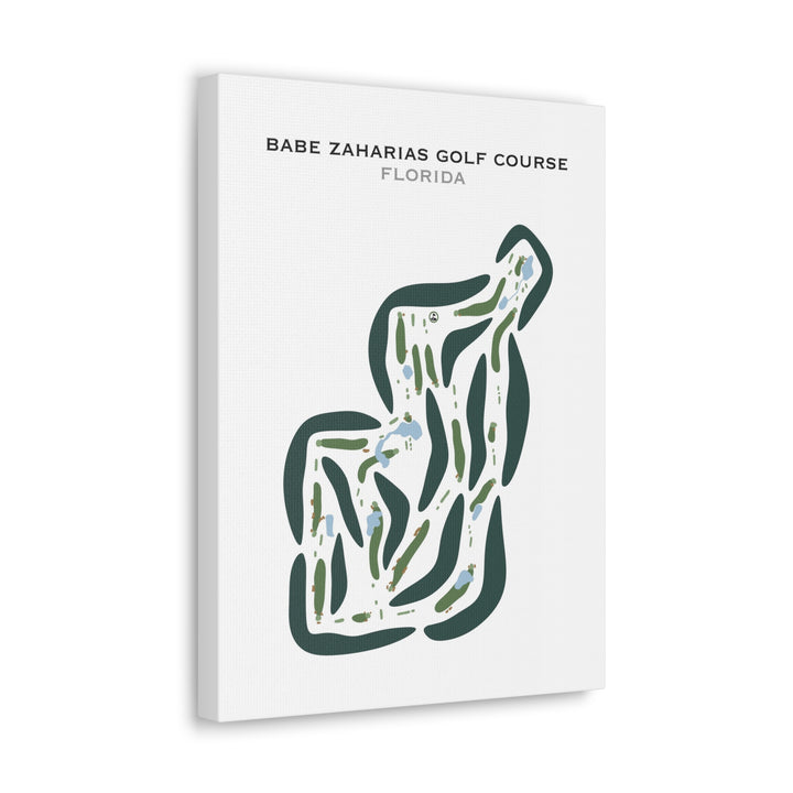 Babe Zaharias Golf Course, Florida - Printed Golf Courses