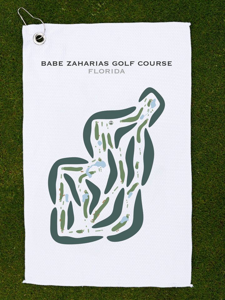 Babe Zaharias Golf Course, Florida - Printed Golf Courses