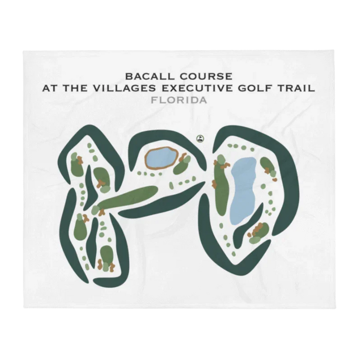 Bacall Course at The Villages Executive Golf Trail, Florida - Printed Golf Courses