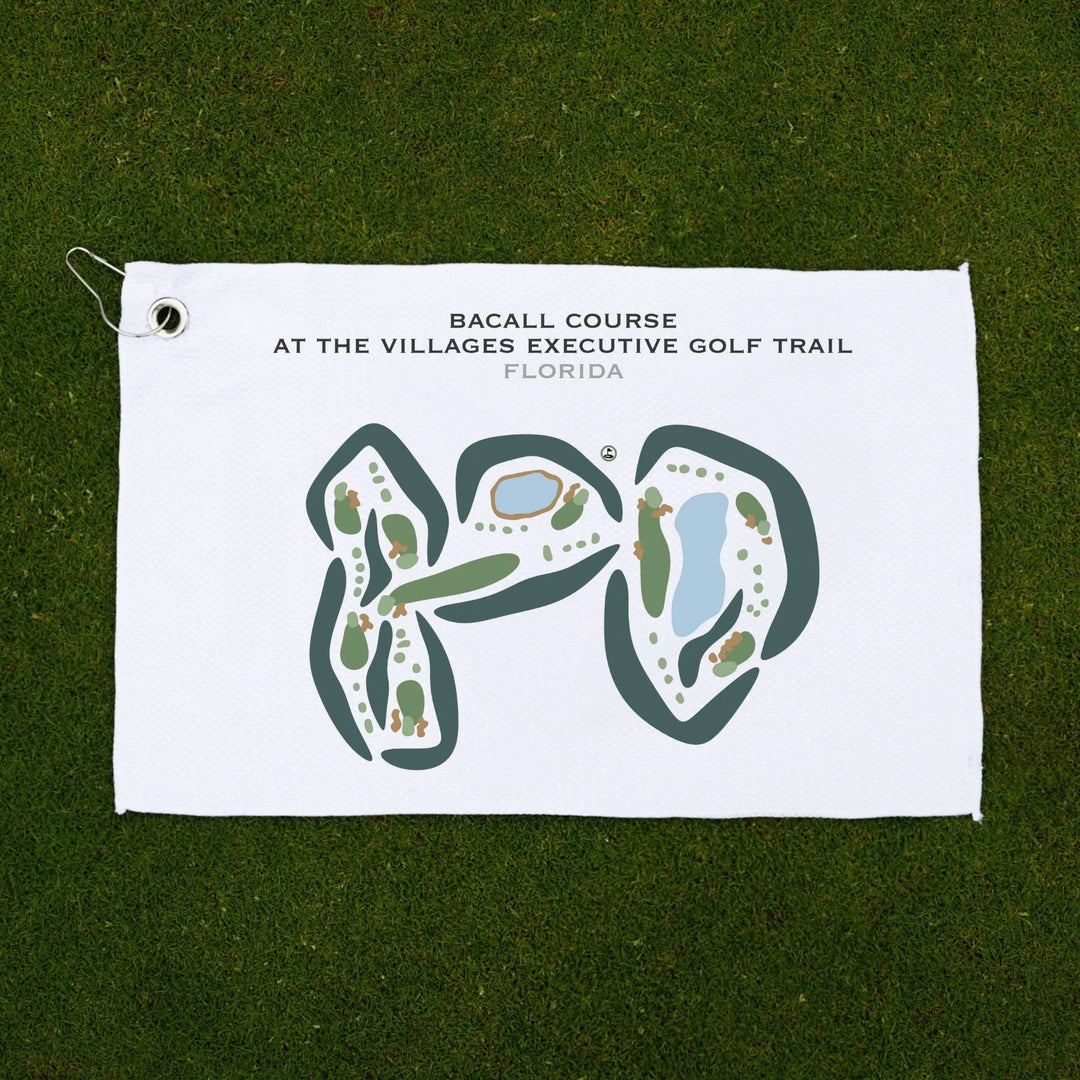 Bacall Course at The Villages Executive Golf Trail, Florida - Printed Golf Courses