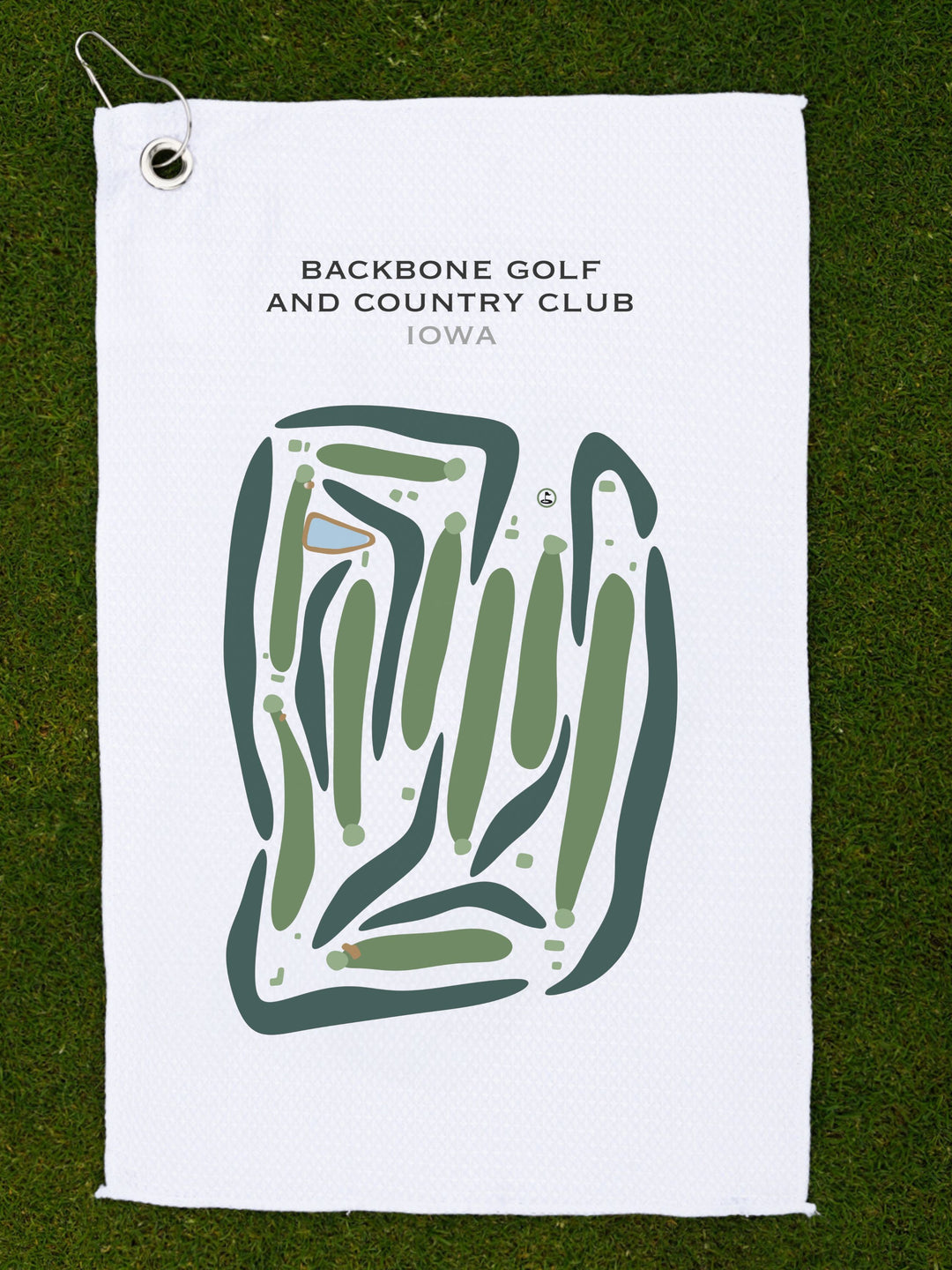 Backbone Golf & Country Club, Iowa - Printed Golf Courses