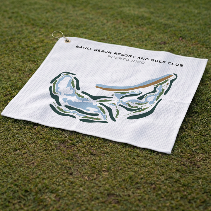 Bahia Beach Resort & Golf Club, Puerto Rico - Printed Golf Course
