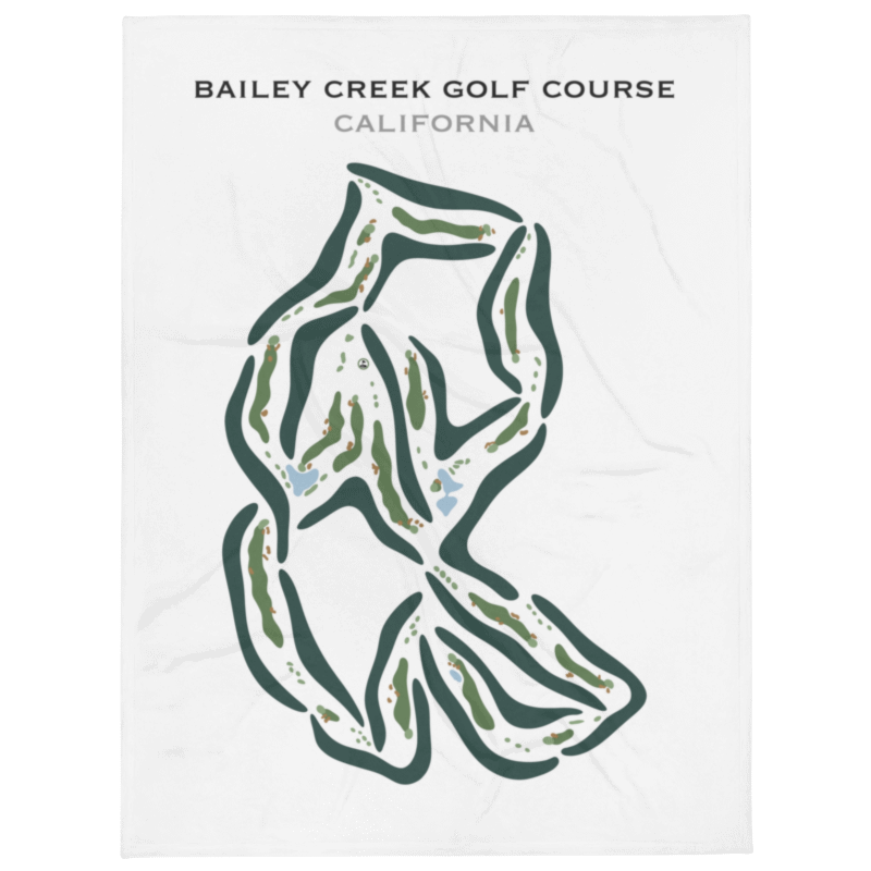 Bailey Creek Golf Course, California - Printed Golf Courses