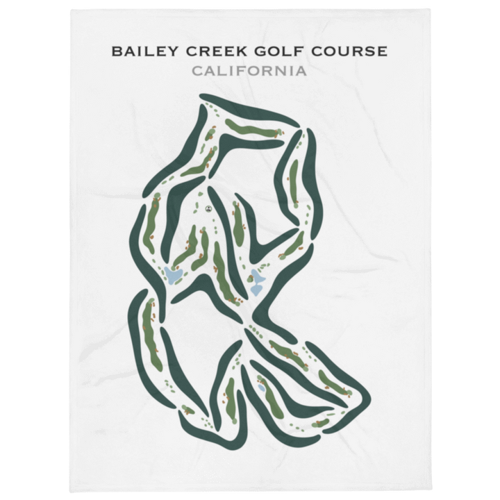 Bailey Creek Golf Course, California - Printed Golf Courses