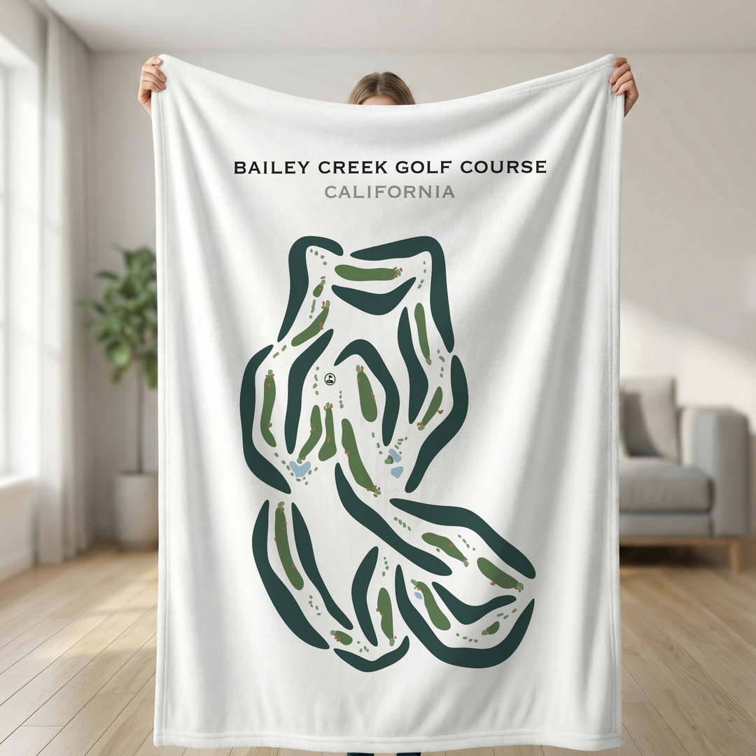 Bailey Creek Golf Course, California - Printed Golf Courses