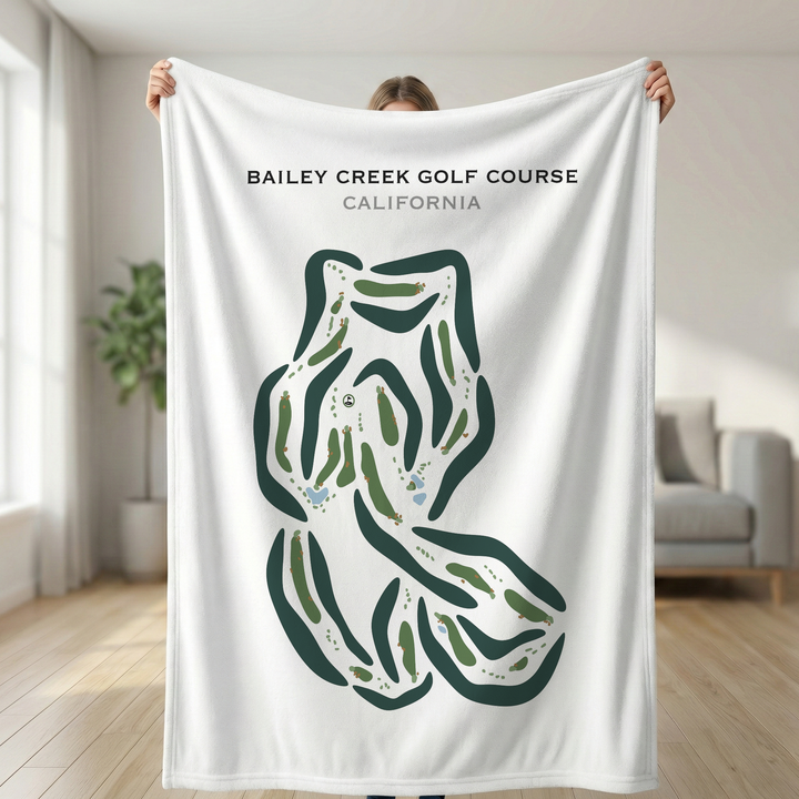 Bailey Creek Golf Course, California - Printed Golf Courses