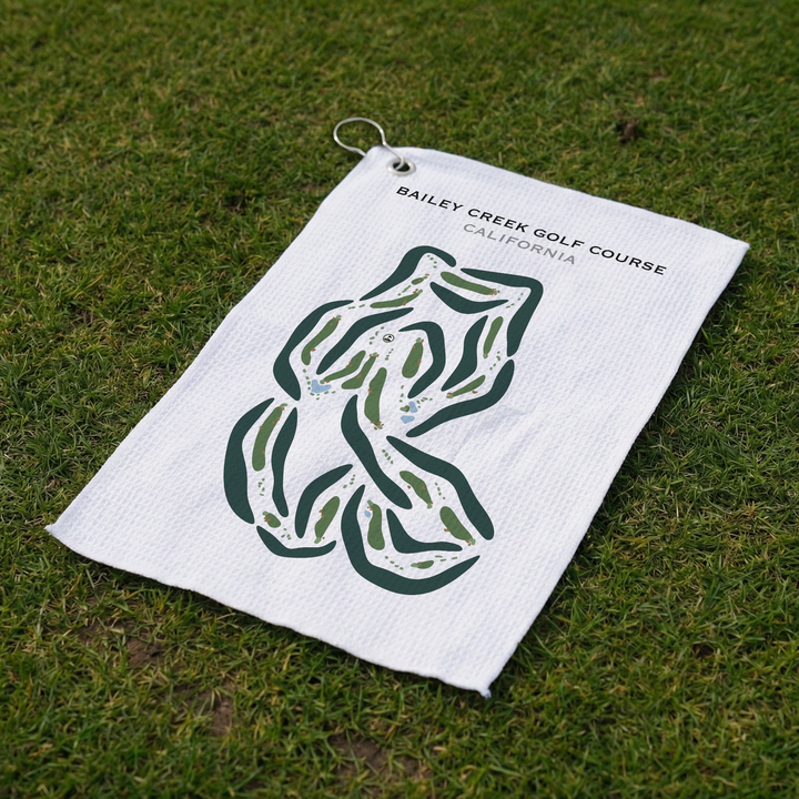 Bailey Creek Golf Course, California - Printed Golf Courses