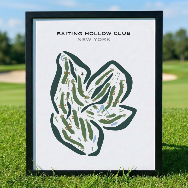 Baiting Hollow Golf Club, New York - Printed Golf Courses